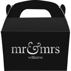 Married Gable Favor Boxes