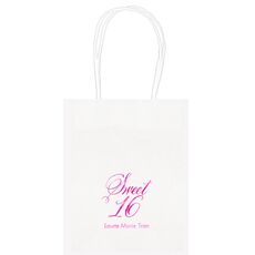 Elegant Sweet Sixteen Mini Twisted Handled Bags