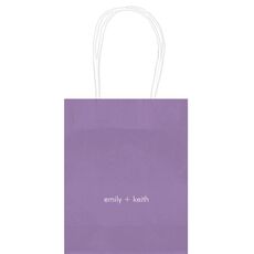 Right Side Name Mini Twisted Handled Bags