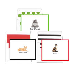 Pick Your Cat Folded Note Cards