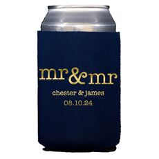 Happy Mr & Mr Collapsible Huggers