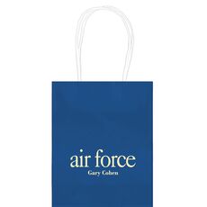 Big Word Air Force Mini Twisted Handled Bags