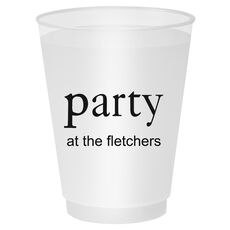 Big Word Party Shatterproof Cups