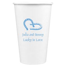 Horse Shoes Paper Coffee Cups