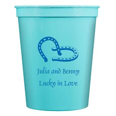 Horse Shoes Stadium Cups