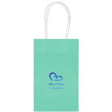 Horse Shoes Medium Twisted Handled Bags