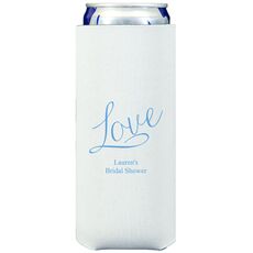 Expressive Script Love Collapsible Slim Huggers