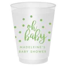 Confetti Dots Oh Baby Shatterproof Cups