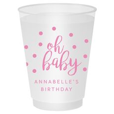 Confetti Dots Oh Baby Shatterproof Cups
