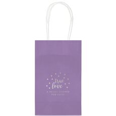 Confetti Dots True Love Medium Twisted Handled Bags