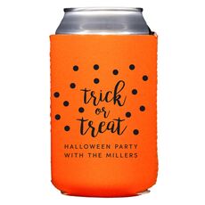 Confetti Dots Trick or Treat Collapsible Huggers