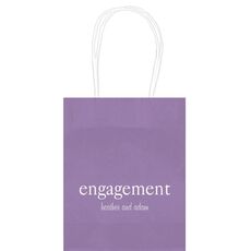 Big Word Engagement Mini Twisted Handled Bags