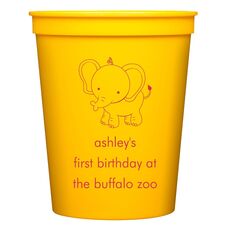 Sweet Elephant Stadium Cups