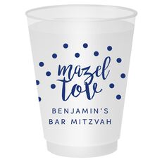Confetti Mazel Tov Shatterproof Cups