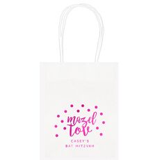 Confetti Mazel Tov Mini Twisted Handled Bags