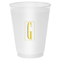 Contempo Monogram Shatterproof Cups