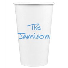 Studio Text Paper Coffee Cups