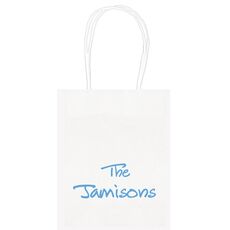 Studio Text Mini Twisted Handled Bags