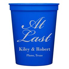 At Last Stadium Cups