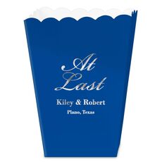 At Last Mini Popcorn Boxes