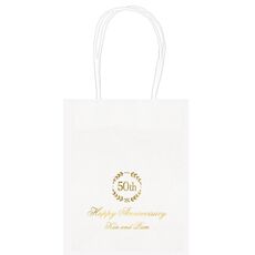 50th Wreath Mini Twisted Handled Bags