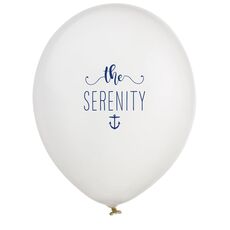 Family Anchor Latex Balloons