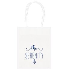 Family Anchor Mini Twisted Handled Bags