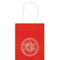 Double Circle Monogram Mini Twisted Handled Bags