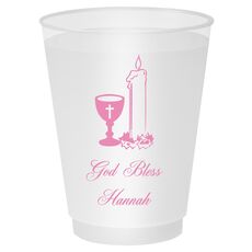 Chalice and Candle Shatterproof Cups