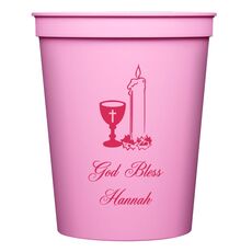 Chalice and Candle Stadium Cups