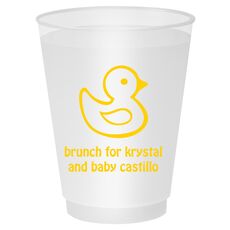 Rubber Ducky Shatterproof Cups