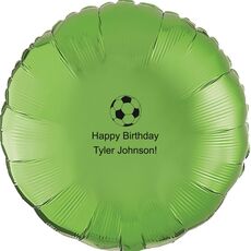 Soccer Ball Mylar Balloons