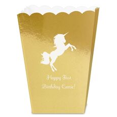 Unicorn Mini Popcorn Boxes