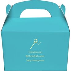 Magical Wand Gable Favor Boxes