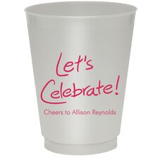 Fun Let's Celebrate Colored Shatterproof Cups