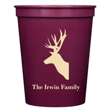 Deer Buck Stadium Cups