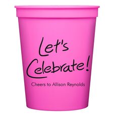 Fun Let's Celebrate Stadium Cups