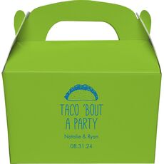 Taco Bout A Party Gable Favor Boxes