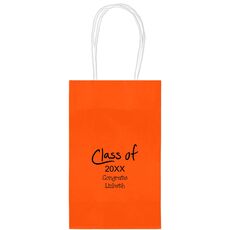 Pick Any Year of Fun Class of Medium Twisted Handled Bags
