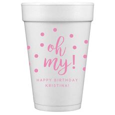 Confetti Dots Oh My Styrofoam Cups