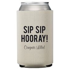 Bold Sip Sip Hooray Collapsible Huggers