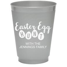 Easter Egg Hunt Colored Shatterproof Cups