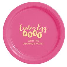 Easter Egg Hunt Paper Plates