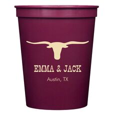 Longhorn Stadium Cups
