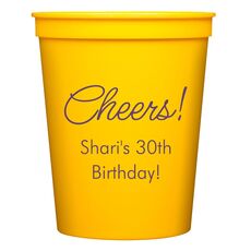 Sweet Cheers Stadium Cups