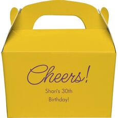 Sweet Cheers Gable Favor Boxes