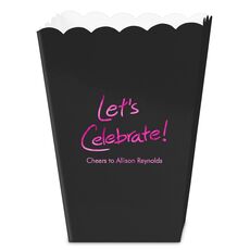 Fun Let's Celebrate Mini Popcorn Boxes