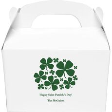 Clovers Gable Favor Boxes