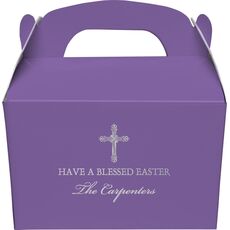 Religious Cross Gable Favor Boxes