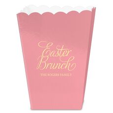 Easter Brunch Mini Popcorn Boxes